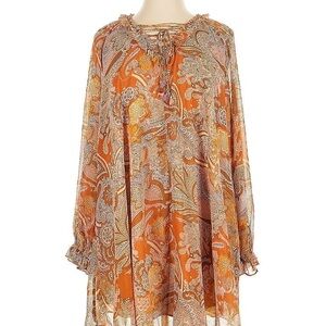 Haute Hippie Paisley Dress-NWOT
